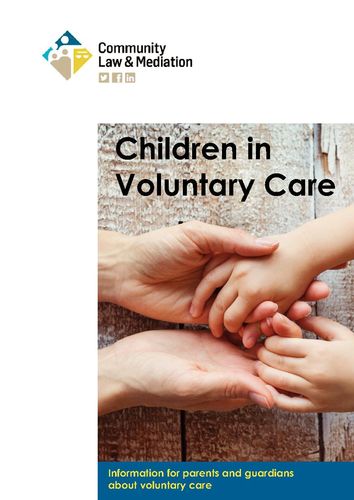 Publication cover - Voluntary Care Leaflet Jan 17 Single